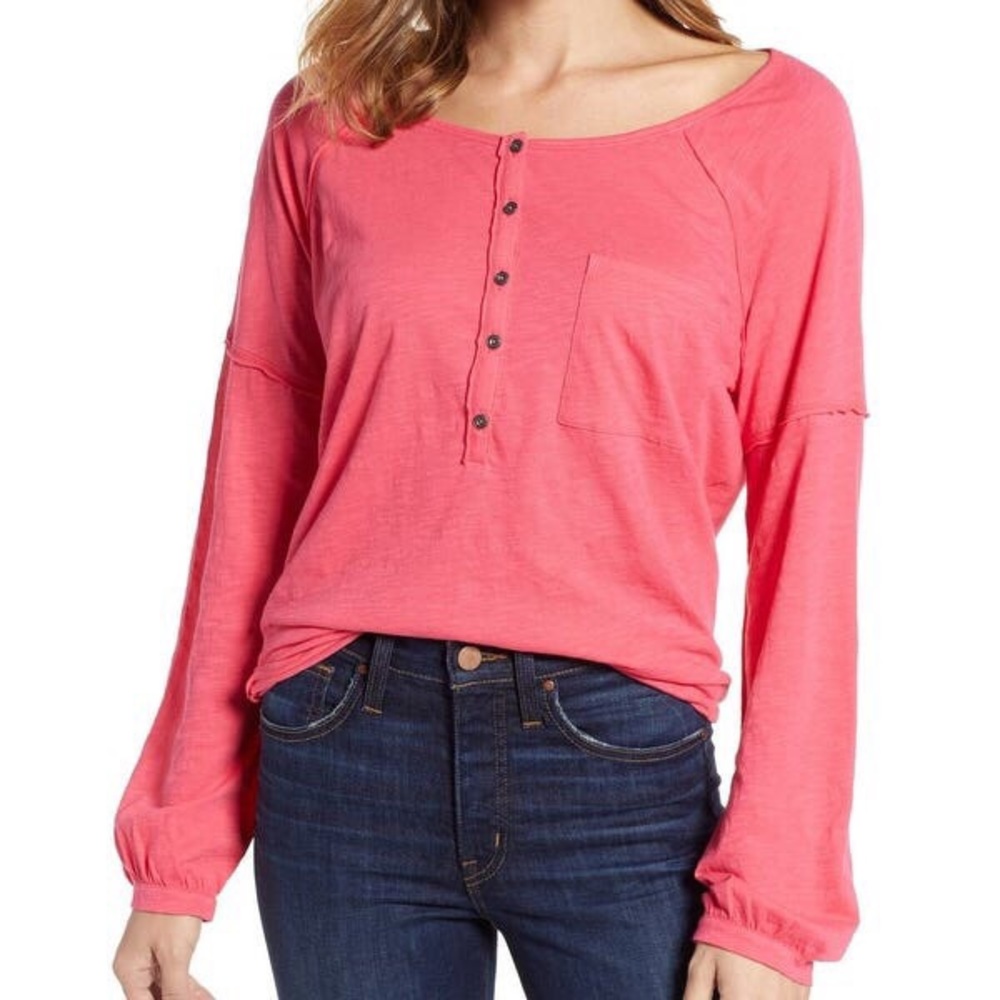 NEW Caslon Henley Tee